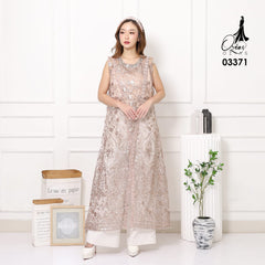 VEST OUTER OZIKO TILE HANA 03371 LD 105 I Outer Kondangan Wanita I Outer Casual Remaja