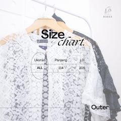 OUTER OZIKO WINDY BROKAT FIMELA 03033 LD 105 I Vest Kondangan Wanita I Vest Casual