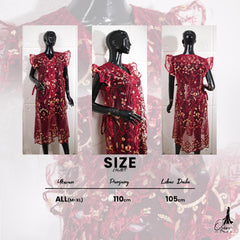 VEST OUTER OZIKO TILE 03166 LD 105 I Outer Kondangan Wanita I Outer Pesta Wisuda