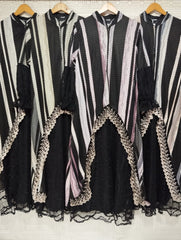 GAMIS OZIAS BROKAT 07410 LD 105 I Gamis Kondangan Wanita I Gamis Fashion Casual