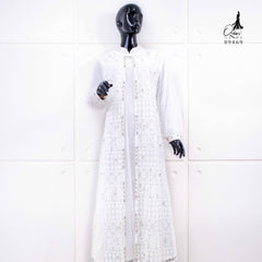 GAMIS OZIAS BROKAT FIMELA JUMBO 09884 LD 105 140 150 I Gamis Jumbo Muslimah I Gamis Formal I Jumbo 4XL 5XL