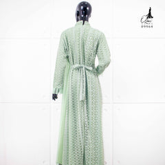 GAMIS OZIAS BROKAT ARABELLA INAYA 09964 LD 105 I Gamis Fashion Muslimah I Gamis Remaja Wisuda