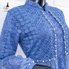 GAMIS OZIAS BROKAT 09569 LD 105 120 140 I Gamis Brokat Premium I Gamis Mewah