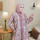 GAMIS OZIAS TILE 07240 LD 105 I Gamis Kondangan Wanita I Gamis Fashion Muslimah