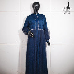 GAMIS OZIAS BROKAT 09569 LD 105 120 140 I Gamis Brokat Premium I Gamis Mewah