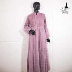 GAMIS OZIAS BROKAT KAGURA 09852 LD 105 dan LD 120 I Gamis Brisemade Muslimah I Dress Home Busui Friendly Nyaman Panjang