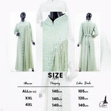 OZIAS GAMIS BROKAT FLORANCE JUMBO 09943 LD 120 140 2XL 4XL