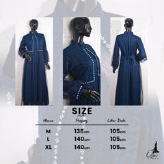 GAMIS OZIAS BROKAT KAGURA 09852 LD 105 dan LD 120 I Gamis Brisemade Muslimah I Dress Home Busui Friendly Nyaman Panjang