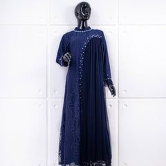 GAMIS OZIAS BROKAT INAYA HARUKA FIMELA 09883 Ld 80 95 105 120 140 I Gamis Dewasa Ibu Dan Anak I Gamis Wisuda Wanita I Gamis Kondangan Pesta I Gamis Bridesmaid I Pakaian Muslimah Cantik