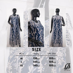 VEST OUTER TILE OZIKO HANA 03235 LD 105 I Outer Kondangan Remaja I Outer Cantik Wisuda