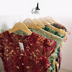 VEST OUTER OZIKO TILE 03166 LD 105 I Outer Kondangan Wanita I Outer Pesta Wisuda