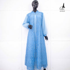 GAMIS OZIAS BROKAT FIMELA JUMBO 09884 LD 105 140 150 I Gamis Jumbo Muslimah I Gamis Formal I Jumbo 4XL 5XL