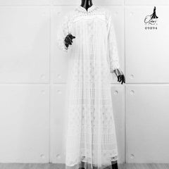 GAMIS OZIAS BALIYA RUMBAI 09894 LD 105 & LD 120 I Fashion Kondangan Muslim I Dress Pesta Santai Panjang 2XL