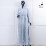 GAMIS OZIAS BROKAT FIMELA 09465 LD 80 95 105 120 I Gamis Fashion Muslimah Anak I Gamis Lebaran Busui Friendly 2XL