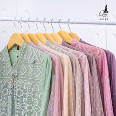 GAMIS OZIKO BROKAT IORA CEILO 09913 LD 105 dan LD 120 I Gamis Wisuda Wanita Muslimah I Gamis Kondangan Cantik Nyaman Pesta 2XL