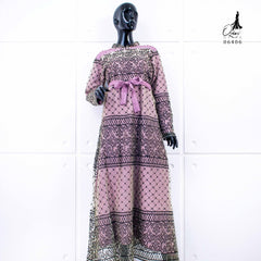 GAMIS OZIAS TILE 06406 LD 105 I Gamis Formal Remaja I Fashion Muslim Panjang Nyaman