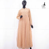 GAMIS OZIAS BROKAT IMPORT 09464 LD 105 I Gamis Fashion Muslimah I Gamis Busui Friendly Panjang Nyaman