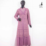 GAMIS OZIAS BROKAT BALIYA 09810 LD 105 I Gamis Pesta Kondangan I Gamis Wanita Muslimah Nyaman Santai