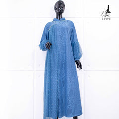 GAMIS BROKAT HARUKA OZIAS 09970 LD 105 I Gamis Fashion Muslimah I Gamis Wanita Cantik Panjang Santai