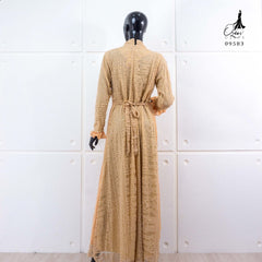 GAMIS OZIAS BROKAT COMBI SIFON 09583 LD 105 I Gamis Kondangan Simpel l Busana Muslim Premium Nyaman Panjang Santai