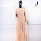 GAMIS OZIAS BROKAT 09466 LD 105 & 09858 LD 120 I Gamis Idul fitri I Gamis Wanita cantik Muslim Nyaman
