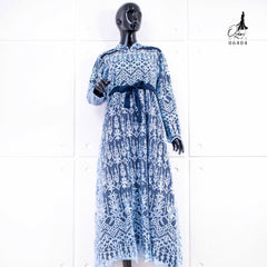 GAMIS OZIAS TILE CALENDULA 06404 LD 105 I Gamis Mewah Wisuda I Gamis Brisemade Muslim Nyaman