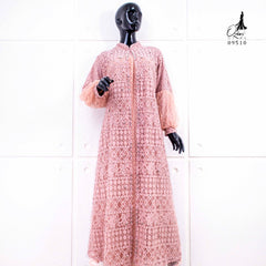 GAMIS OZIAS BROKAT FIMELA 09510 LD 105 I Gamis Wisuda Cantik Muslim Nyaman