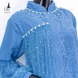 GAMIS BROKAT HARUKA OZIAS 09970 LD 105 I Gamis Fashion Muslimah I Gamis Wanita Cantik Panjang Santai