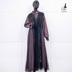 GAMIS OZIAS TILE PREMIUM 06445 LD 105 I Gamis Fashion Muslimah I Gamis Wisuda Cantik Panjang Nyaman