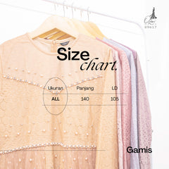 GAMIS OZIAS BROKAT LUMIER 09617 LD 105 I Gamis Fashion Remaja I Gamis Pesta Kondangan Muslim Nyaman