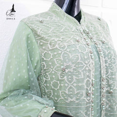 GAMIS OZIKO BROKAT IORA CEILO 09913 LD 105 dan LD 120 I Gamis Wisuda Wanita Muslimah I Gamis Kondangan Cantik Nyaman Pesta 2XL