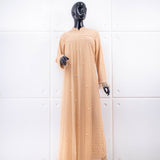 GAMIS OZIAS BROKAT POLKA 09633 LD 105 I Gamis Wisuda Sampel I Fashion Muslim Panjang Nyaman