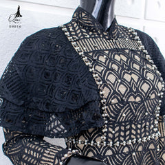 GAMIS OZIAS BROKAT BALIYA 09816 LD 105 I Gamis Kuliah Muslimah I Gamis Lyodra Nyaman Panjang