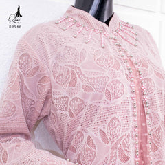 GAMIS OZIAS BROKAT 09946 LD 105 I Gamis Kondangan Fashion I Gamis Kondangan Busui Nyaman 2XL