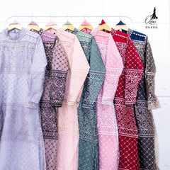 GAMIS OZIAS TILE 06406 LD 105 I Gamis Formal Remaja I Fashion Muslim Panjang Nyaman