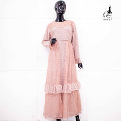 GAMIS OZIAS BROKAT LUMIER 09617 LD 105 I Gamis Fashion Remaja I Gamis Pesta Kondangan Muslim Nyaman