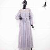 GAMIS OZIAS TILE POLOS 09988 LD 105 I Gamis Kondangan Wanita I Gamis Fashion Muslimah Panjang Santai