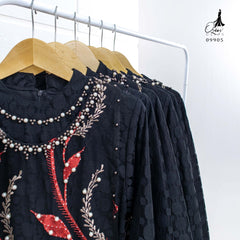 GAMIS OZIAS TILE 09905 LD 105 I Gamis Pesta Premium I Fashion Muslimah Nyaman Panjang