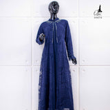 GAMIS OZIAS BROKAT HARUKA 3D 09870 I Gamis Ibu Dan Anak I Gamis Simpel Nyaman Panjang Muslim Dress