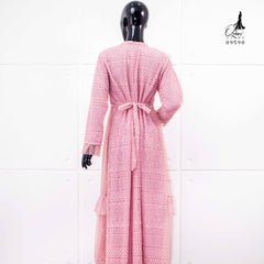 GAMIS OZIAS BROKAT IMPORT 09590 LD 105 I Gamis Fashion muslimah I Gamis Pesta Simpel Wanita Nyaman Panja