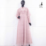 GAMIS OZIAS BROKAT 09938 LD 105 I Gamis Pesta Remaja I Fashion Muslimah Dewasa