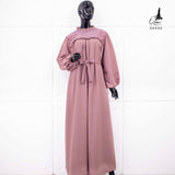 GAMIS OZIAS ZARACREPE PREMIUM 06446 LD 105 I Gamis Kondangan Muslimah I Gamis Wisuda Cantik Nyaman Panjang