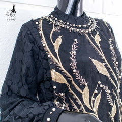 GAMIS OZIAS TILE 09905 LD 105 I Gamis Pesta Premium I Fashion Muslimah Nyaman Panjang