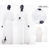 GAMIS OZIAS BROKAT PREMIUM 09971 LD 105 I Gamis Pesta Wanita I Gamis Wisuda Cantik Muslim Nyaman