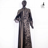 GAMIS OZIAS BROKAT AZURA 09999 LD 105 I Gamis Kondangan Simpel I Gamis Muslimah Wisuda Nyaman Panjang