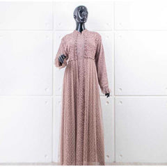 GAMIS OZIKO BROKAT IORA CEILO PREMIUM 09910 I Gamis Pesta Remaja I Gamis Busui friendly Muslim Nyaman 2XL