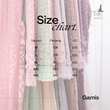 OZIKO GAMIS BROKAT IORA CEILO 09915 LD 105 dan LD 120 2XL