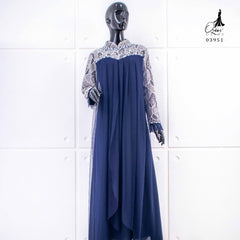 GAMIS OZIAS CERUTY 03951 I Gamis Kondangan Import I Fashion Muslimah Nyaman Panjang