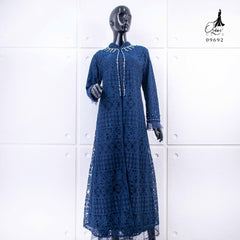 GAMIS OZIAS BROKAT JUMBO FIMELA 09692 LD 105 & LD 120 I Gamis Kondangan Jumbo I Fashion Muslimah Wanita Panjang 2XL