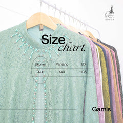 GAMIS OZIAS BROKAT GLITER 09954 LD 105 I Gamis Fashion Muslimah I Gamis Lebaran Motif Nyaman